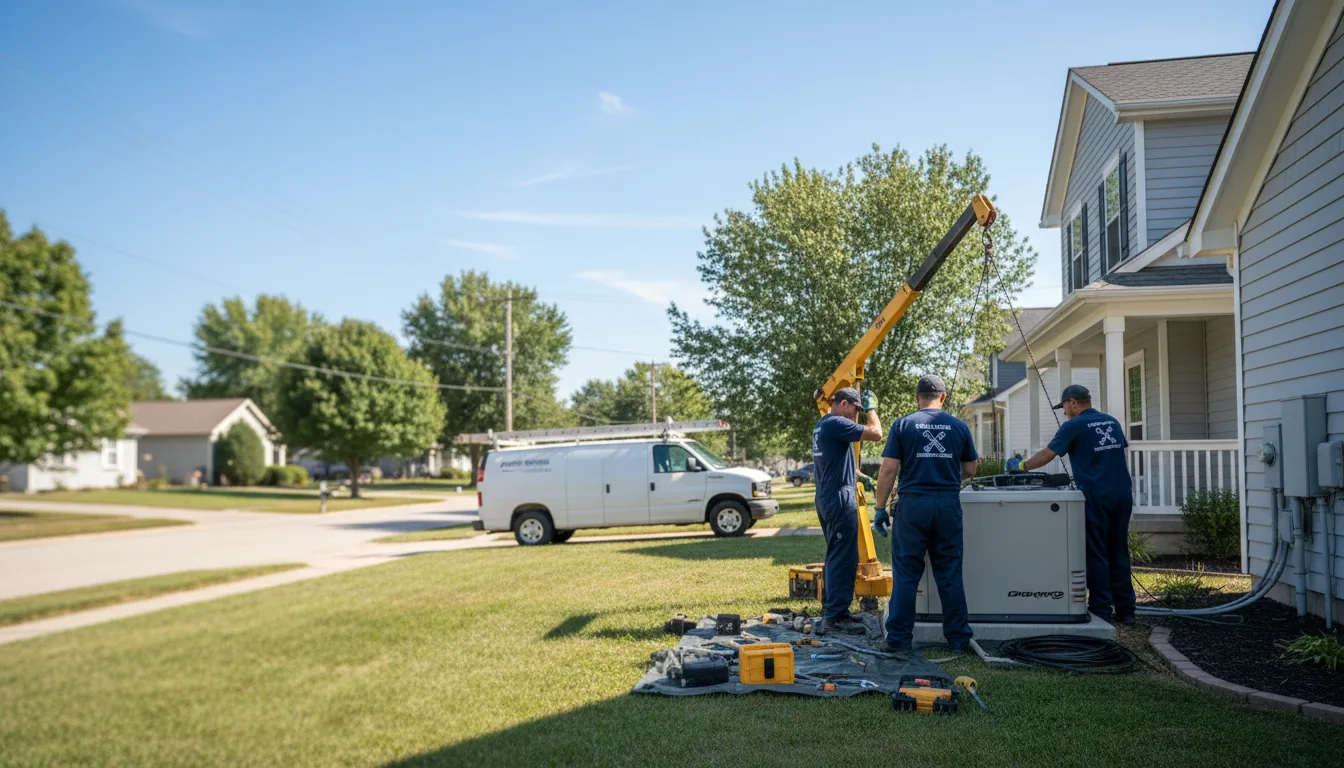 Generator Installation in Mansfield, TX near me